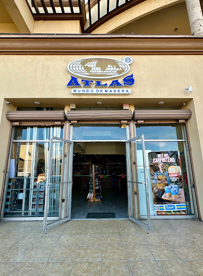 Atlas Mundo de Madera (Plaza de los Leones) en Mexicali