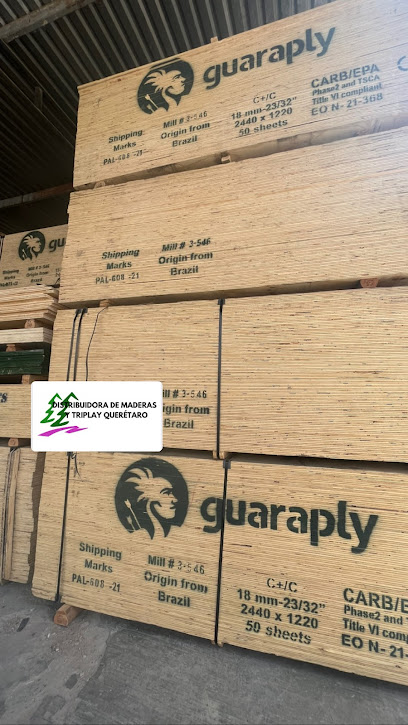 Distribuidora de Maderas y Triplay en Querétaro