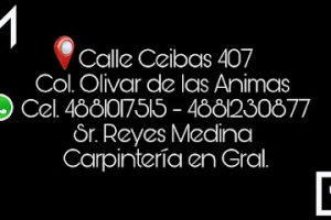 Carpintería Medina en Matehuala
