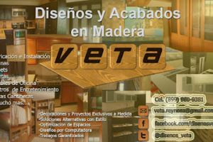 Diseños y Acabados en Madera Veta en Reynosa