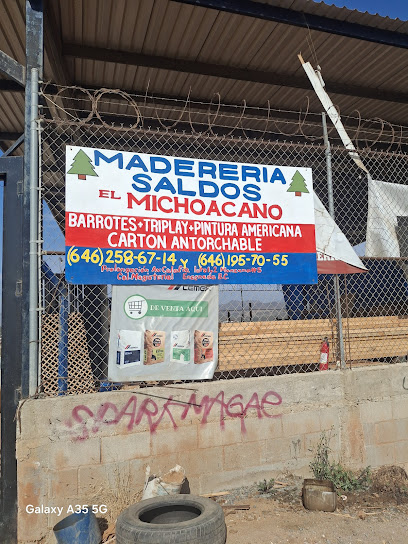 Maderería El Michoacano en Ensenada