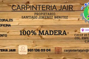 Carpintería Jair en Campeche