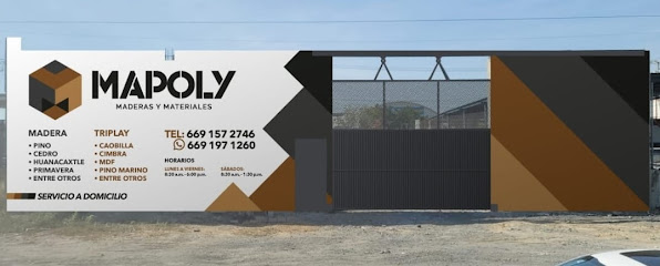 Maderería Mapoly en Mazatlán