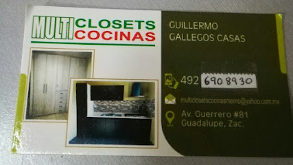 Multiclosets-Cocinas en Guadalupe
