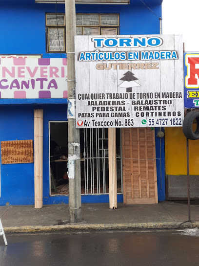 Torno y Artículos en Madera Gutiérrez en Ixtapaluca